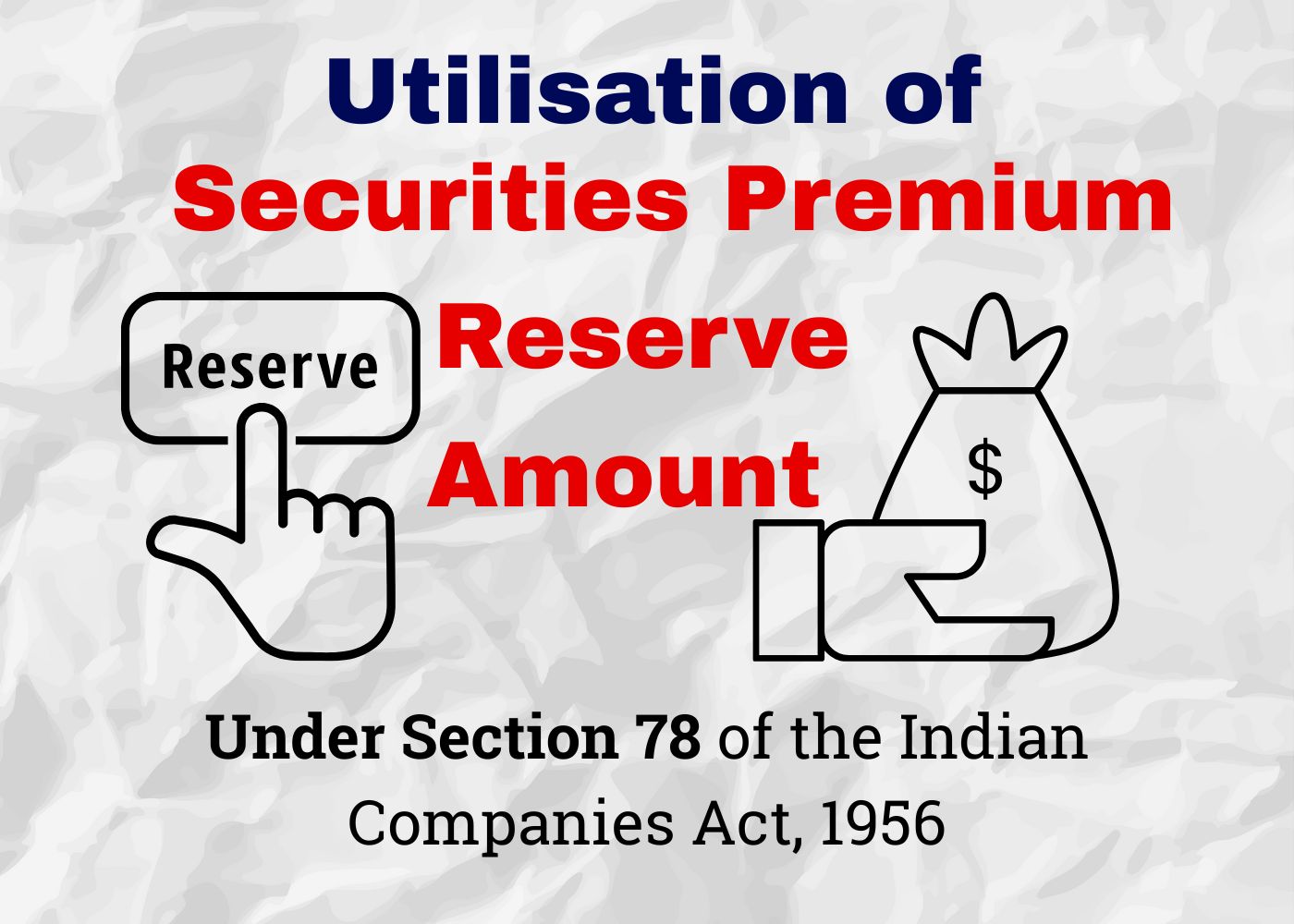 Utilisation of Securities Premium Reserve Amount Under Section 78 of the Indian Companies Act, 1956
